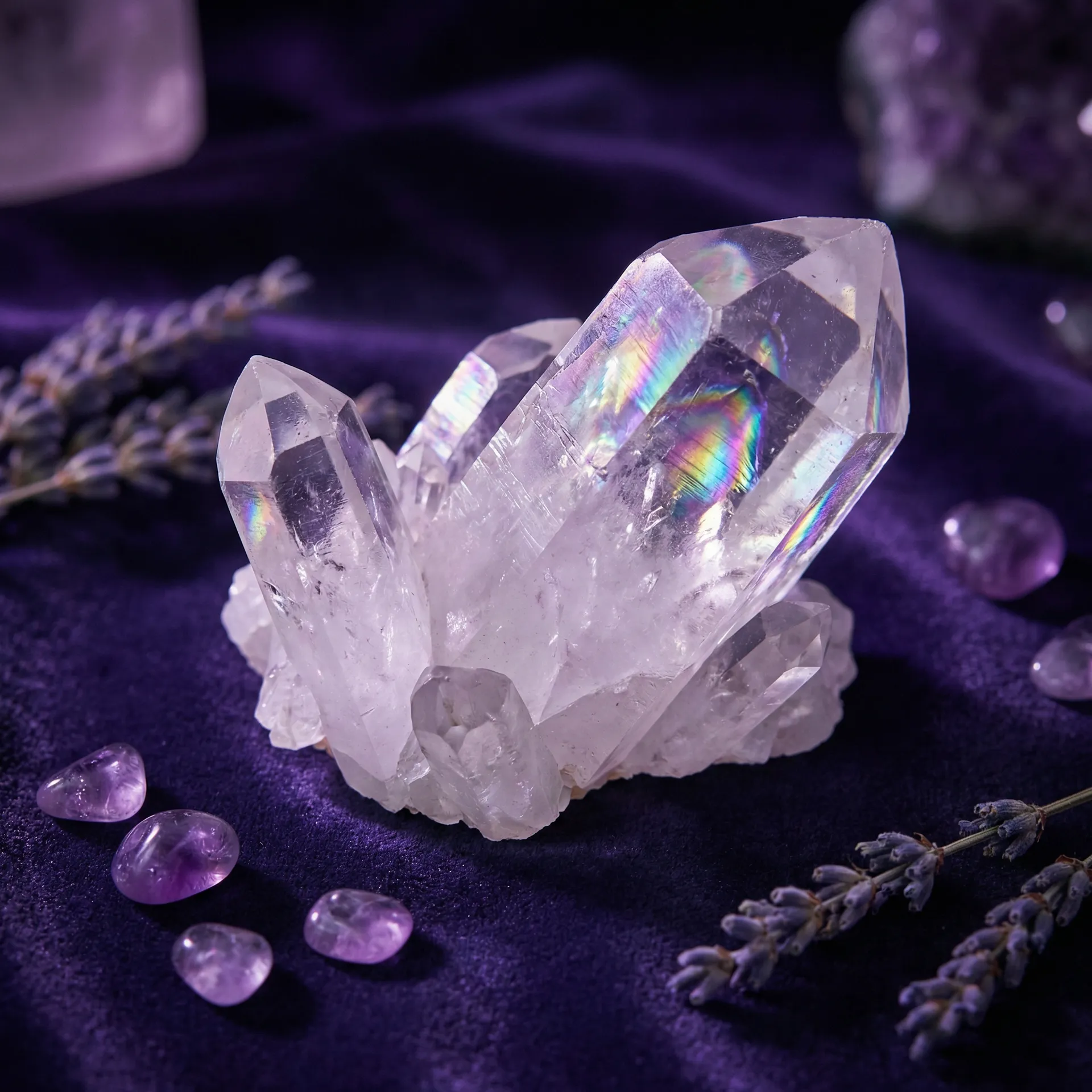天然白水晶 - 霸王花全集 | 神秘学好物